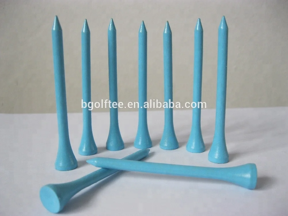 
Good quality factory wholesale price 70mm plain golf tees 