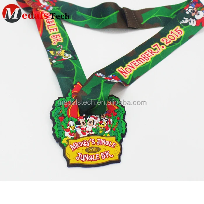 Self-designed Kids Gift Cheap plastic PVC sport medals for marathon