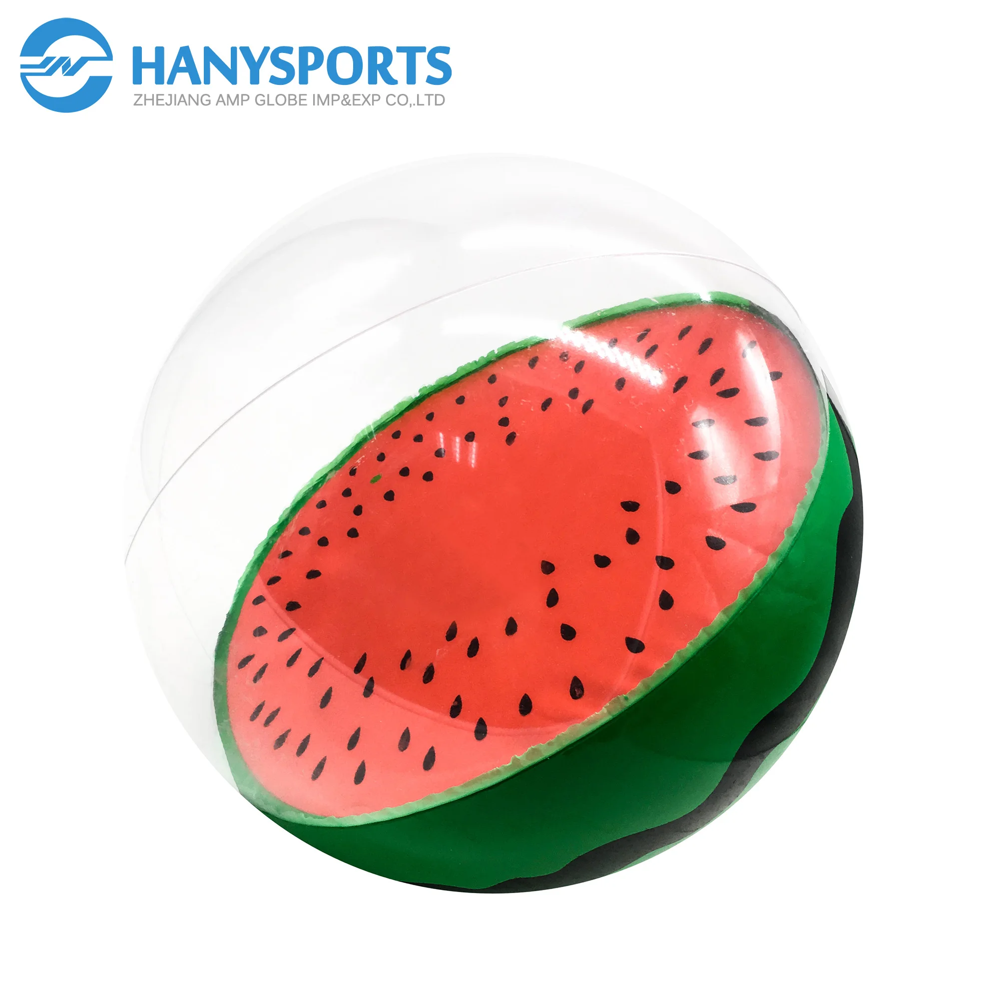 
Wholesale 3D watermelon beach ball for kids 