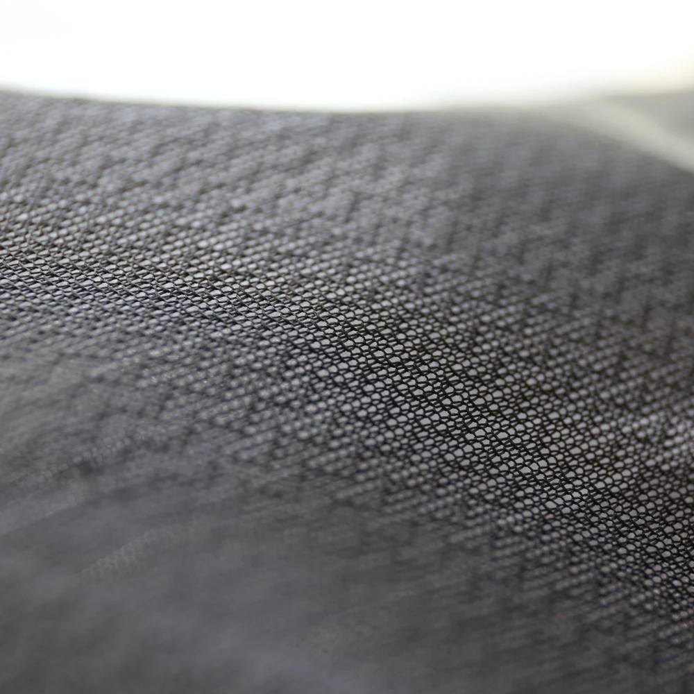 Elastic Woven Circular Knitted Fabric Fusing Interlining With PA/PES Double Dot W50D