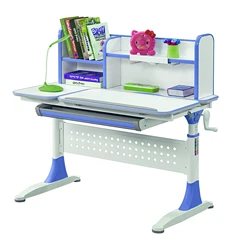 Grow  kids study table workstation with height adjustable function