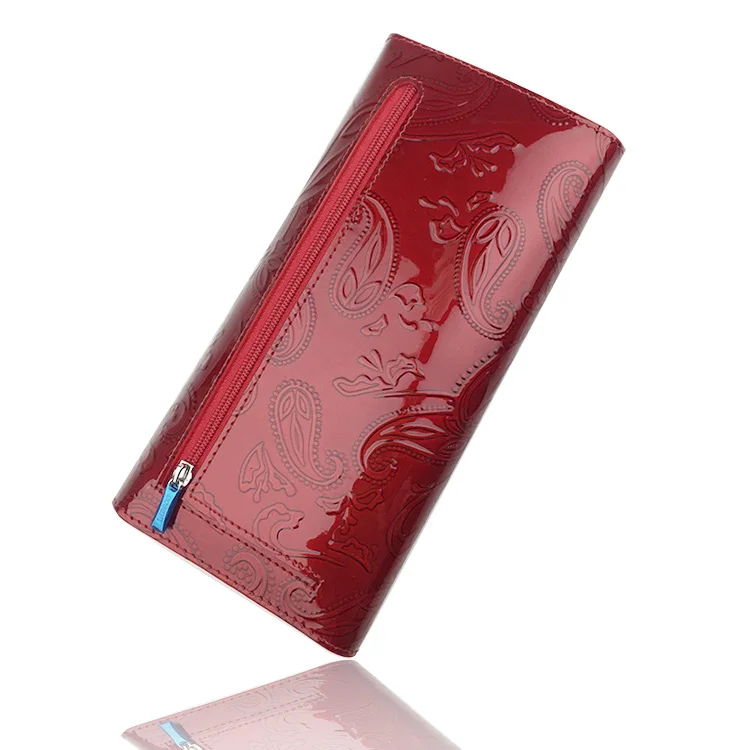 2021 High quality leather phone wallet case ladies clutch purse