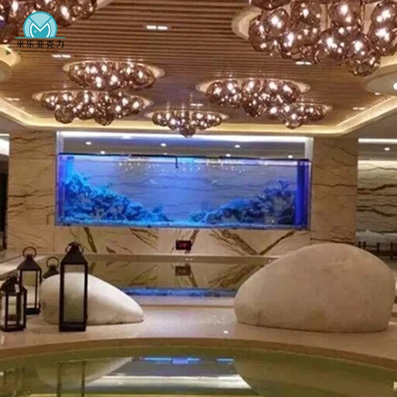 Goods in stock acrylic large aquarium