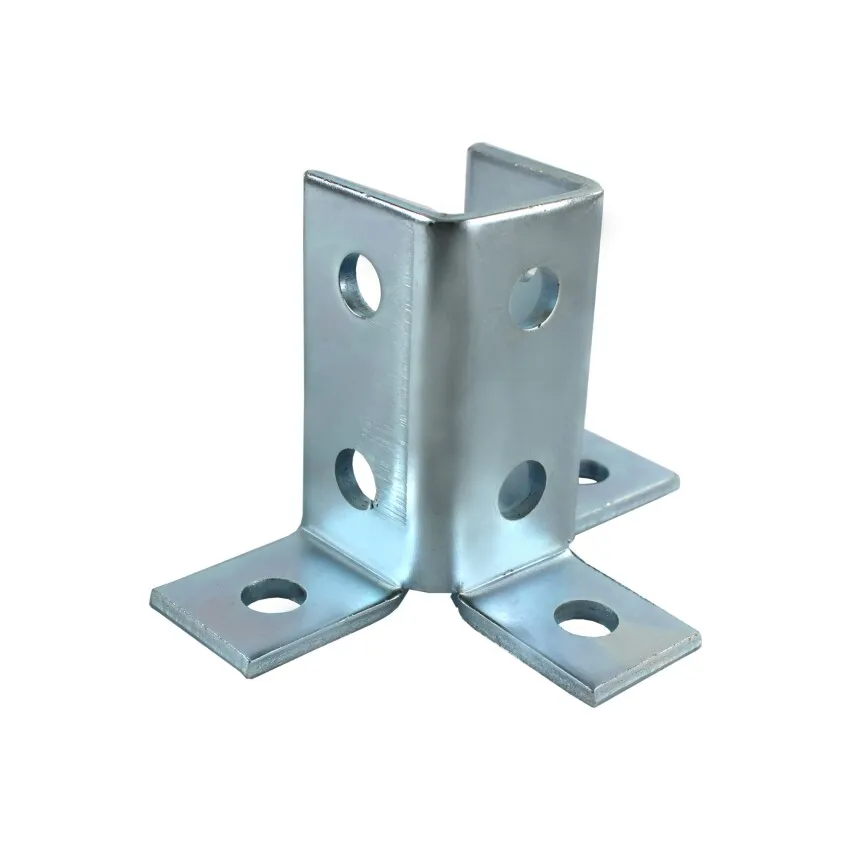 
base plate standard steel frame and connection fitting for channel 