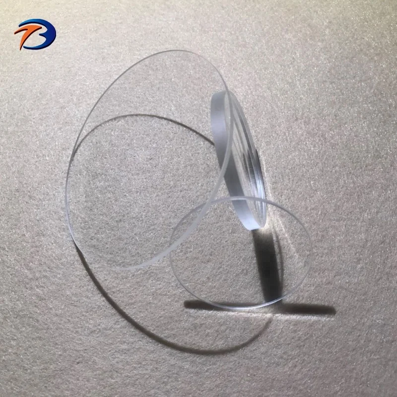 Сапфир пользовательские круглый оптическое окно для часы