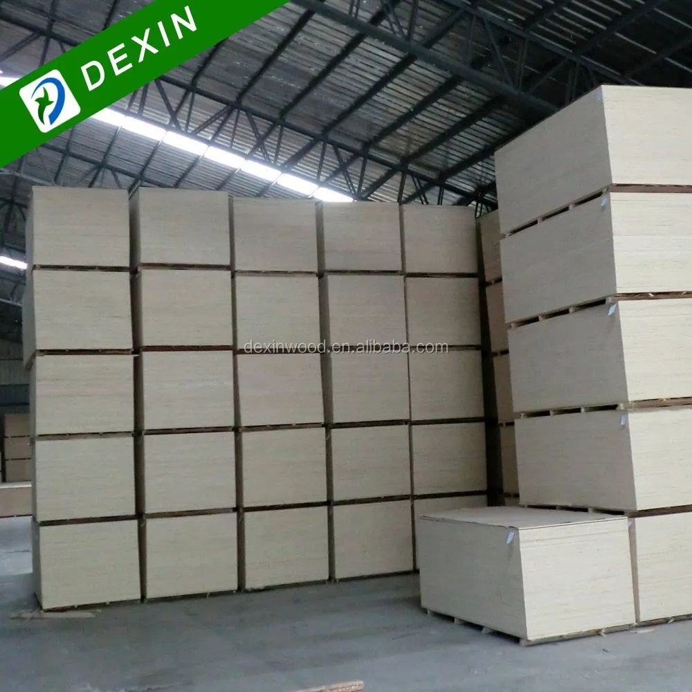 MR, E2, E1 or E0 Glue White Cedar Commercial Plywood