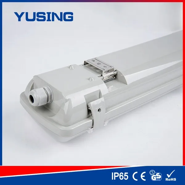 Waterproof LED Lights, Industrial Batten LED Lights, Motion Sensor Tri-proof Light