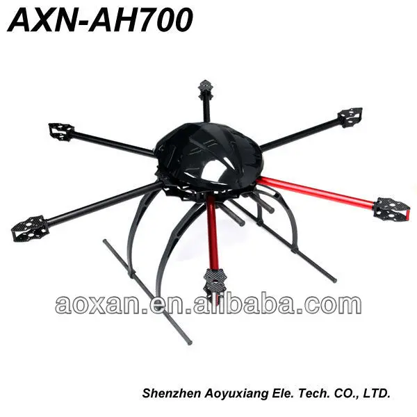 Hot sale Low Vibration High balance hexacopter with fpv