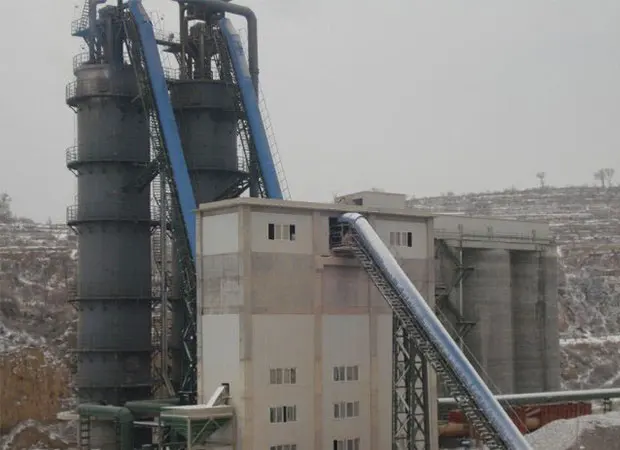 China Cement Plant Vertical Shaft Lime Kiln