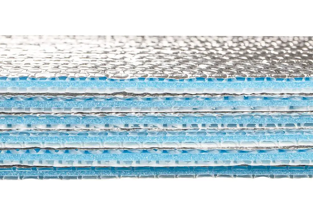 2021 High R value Aluminum Foil Bubble+ EPE Foam Building Insulation Material