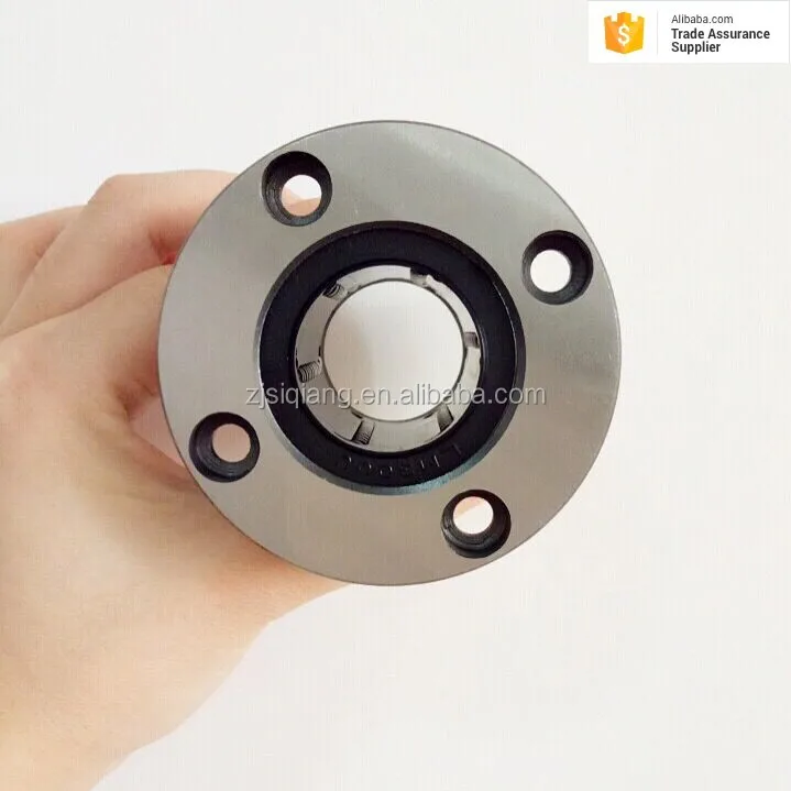 free shipping 10mm x 19mm x 55mm 10mm Round Flanged Type Linear Bushing Ball Bearing flange bearings LMF10LUU CNC Parts