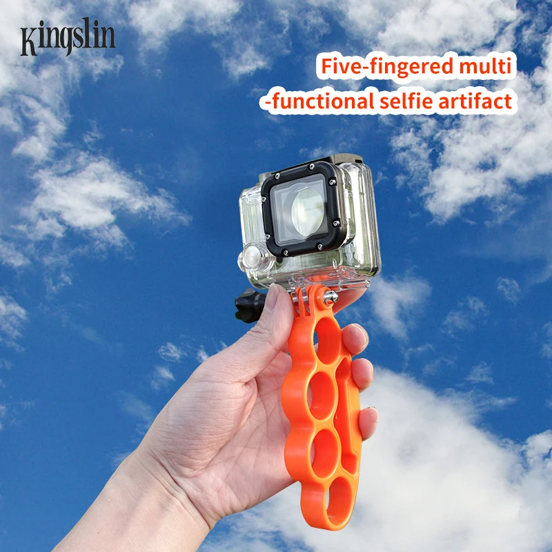 sport  camera accessories Knuckles Hand Finger Mount Handle Holder for Go Pro Hero H D 4/3+/3/2/1/6/5