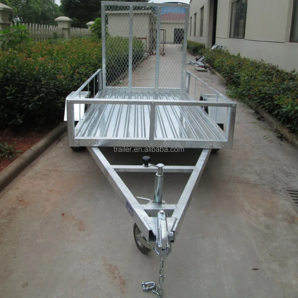Jinhua Yongqiang rvs Hot Dip Galvanized 6 x 4 ATV Trailer traveltrailer othertrailers