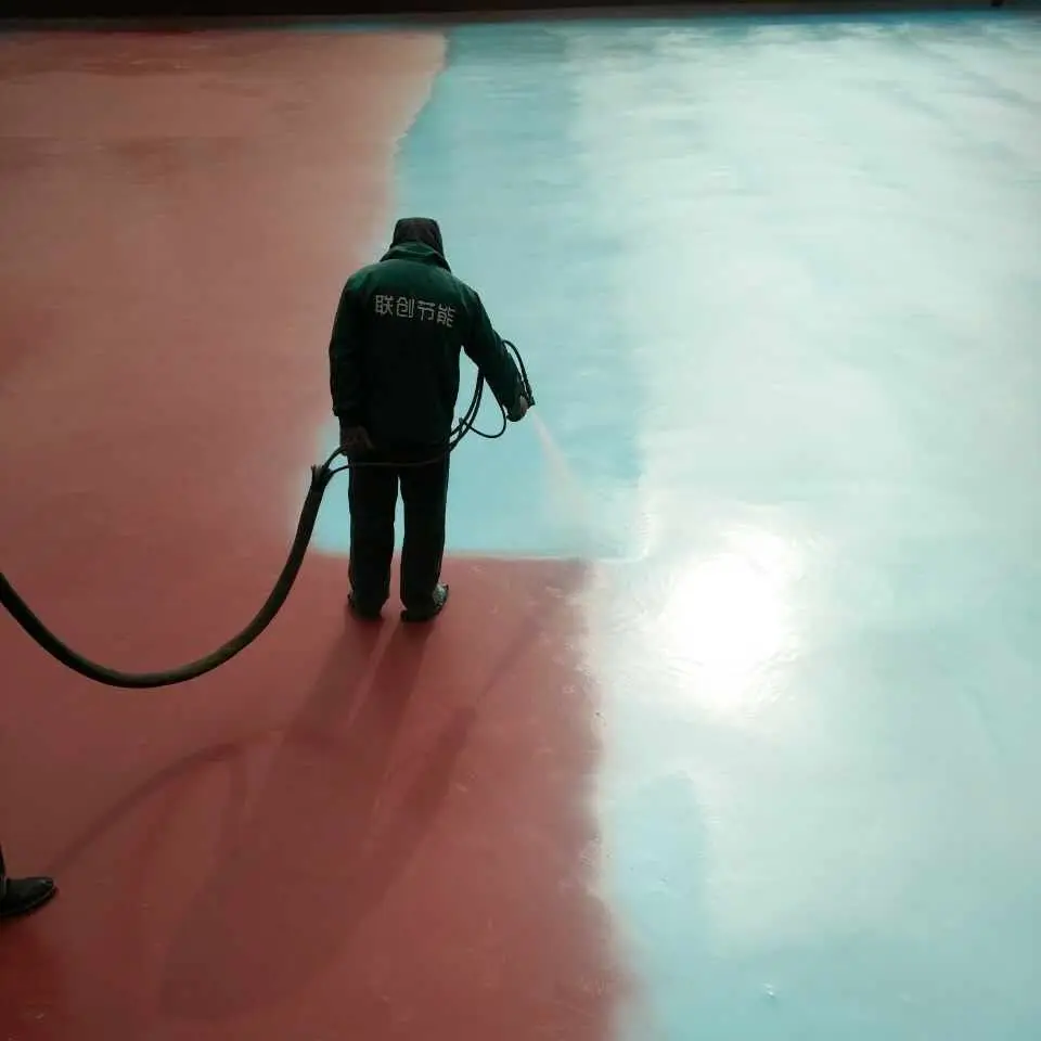 Polyurea Waterproofng and See-page paints for Sewage pool