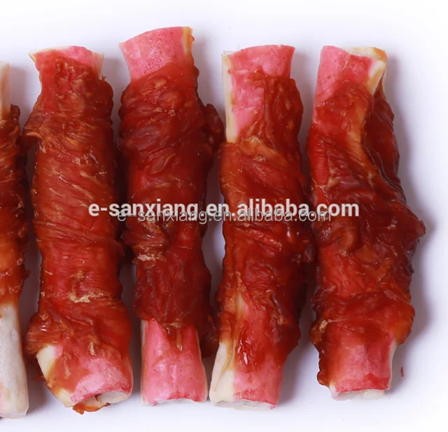 crab sticks with meat dog treats nutritional pet snack food OEM factory