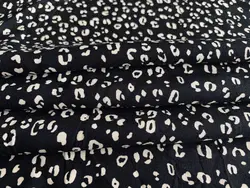 Оптовая продажа, в наличии, вискозная ткань, Тканый дизайн животного, печатная 100% вискозная ткань