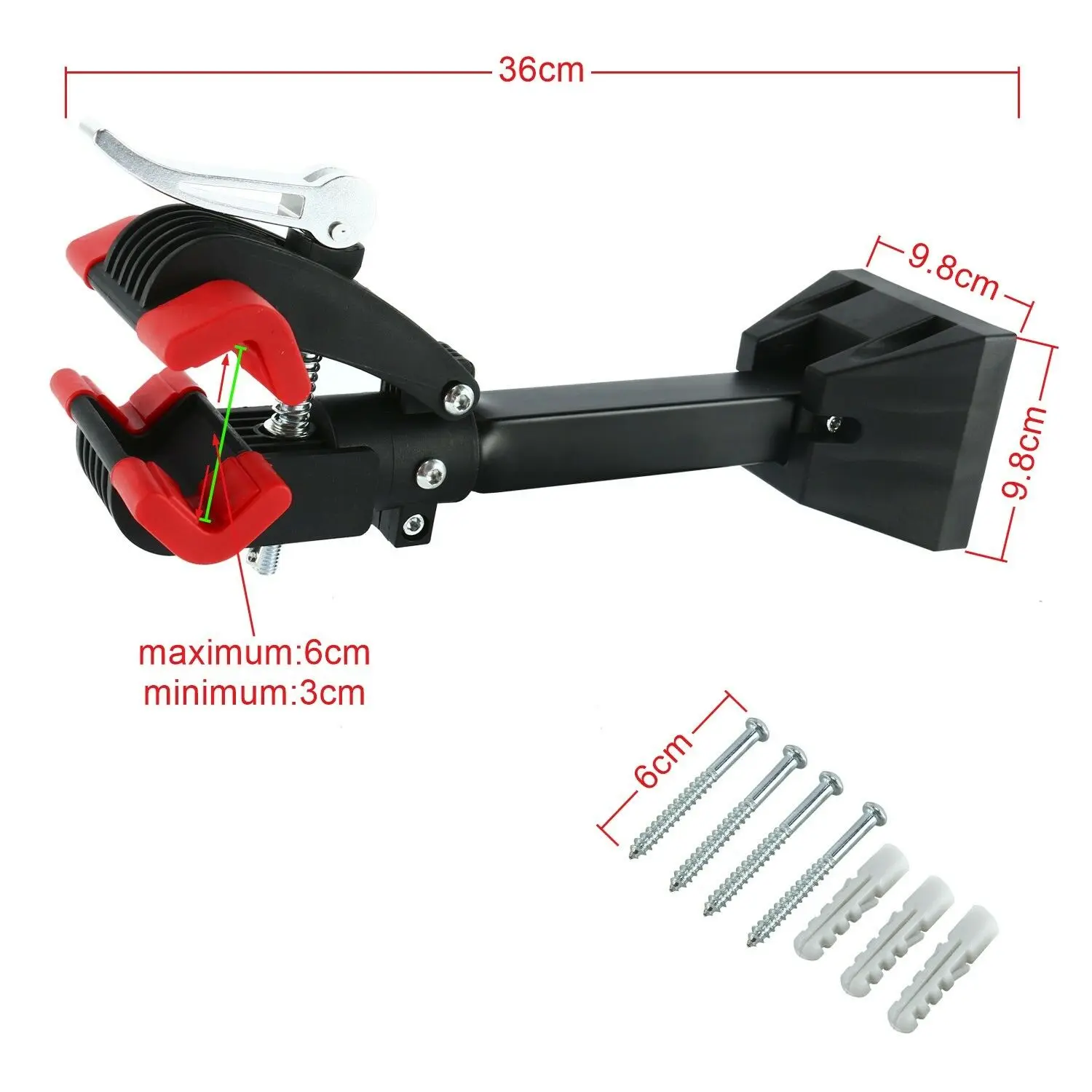 Настенное крепление велосипед зажим подставка для ремонта обслуживание складной зажим для хранения