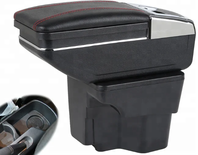 Car Armrest Center Console Storage Box Car accessories case For KIA Rio K2 2011- 2016