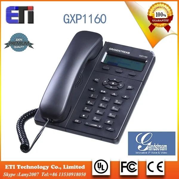 Grandstream GXP1165 Office Telephone cord Phones Desktop HD IP Phone Home Hotel Voip SIP Phone with POE