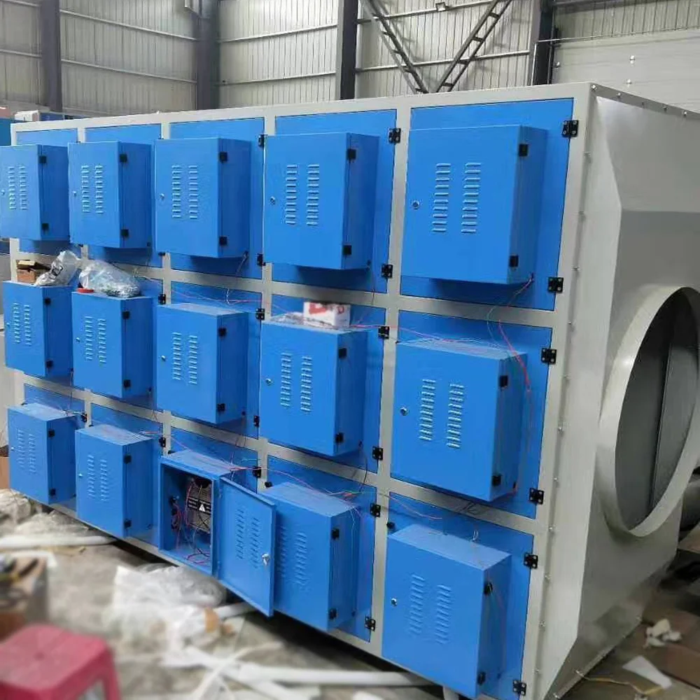 Промышленные газы очистка запаха низкотемпературный плазменный очиститель выхлопных