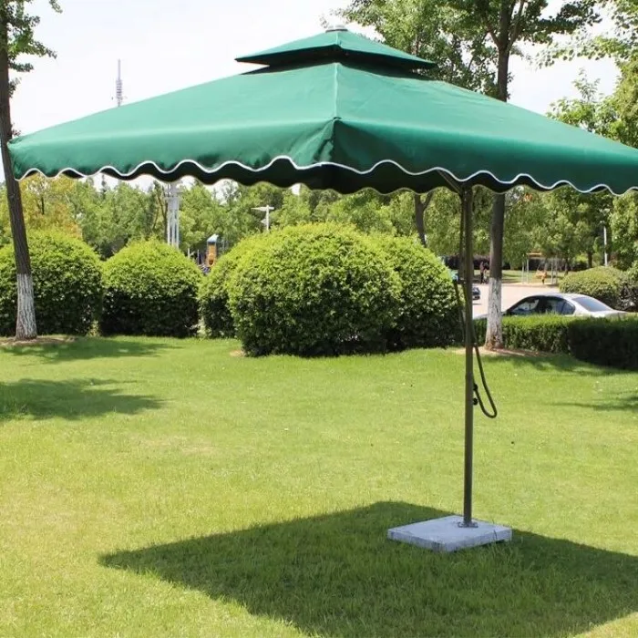 waterproof garden umbrella sunshine wind resistant beach umbrella
