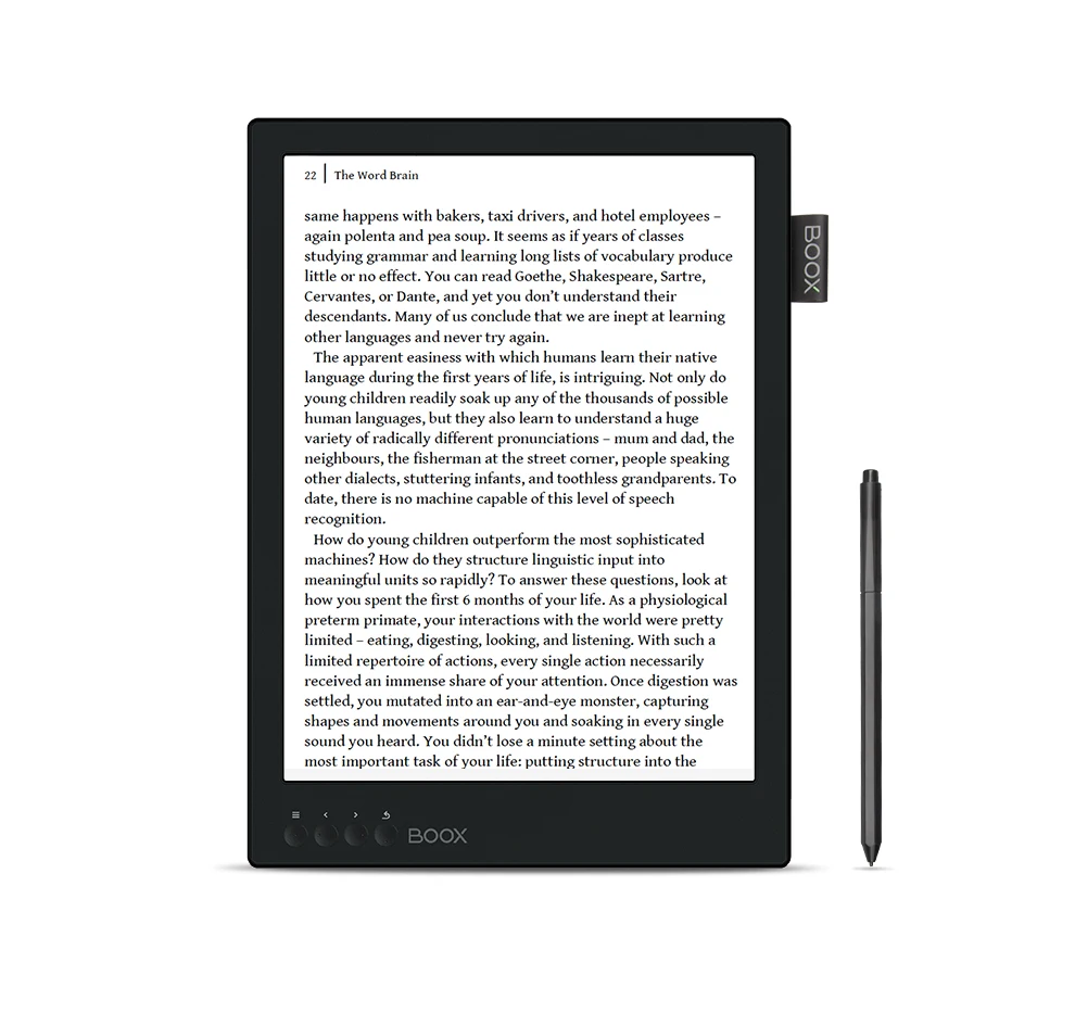 Электронная книга Onyx Boox Max2 13 3 дюймовый экран eink с функцией боковой записи