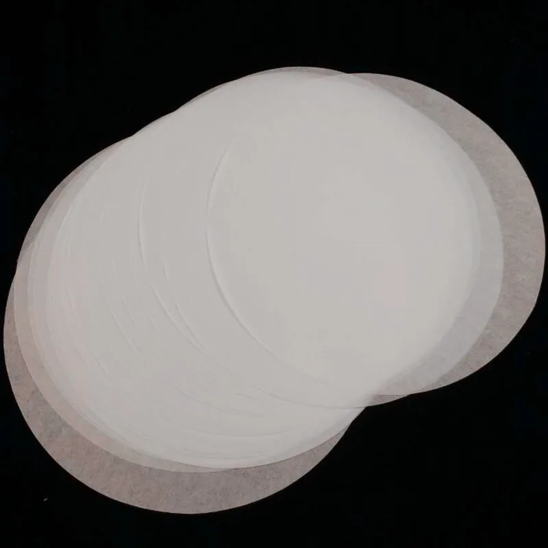 
natural brown round greaseproof baking paper 