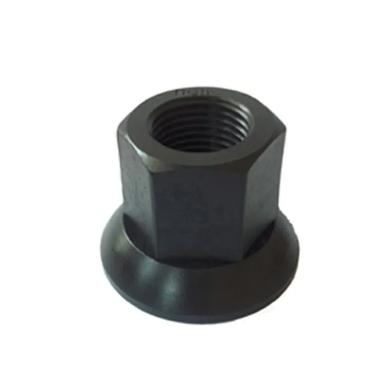 Черный вращающийся шайба гайка колеса M22 * 1,5