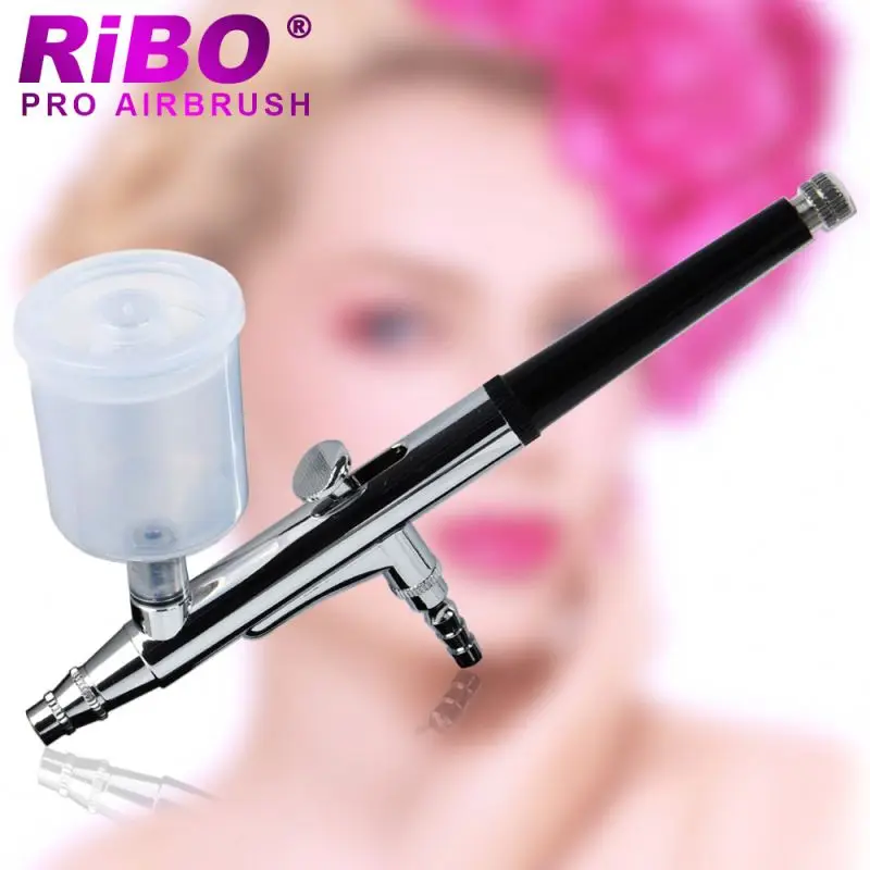 20CC& 40 CC Two cups Airbrush Spray-Work paint cup Double-action big capacity gravity type tanning airbrush spray gun