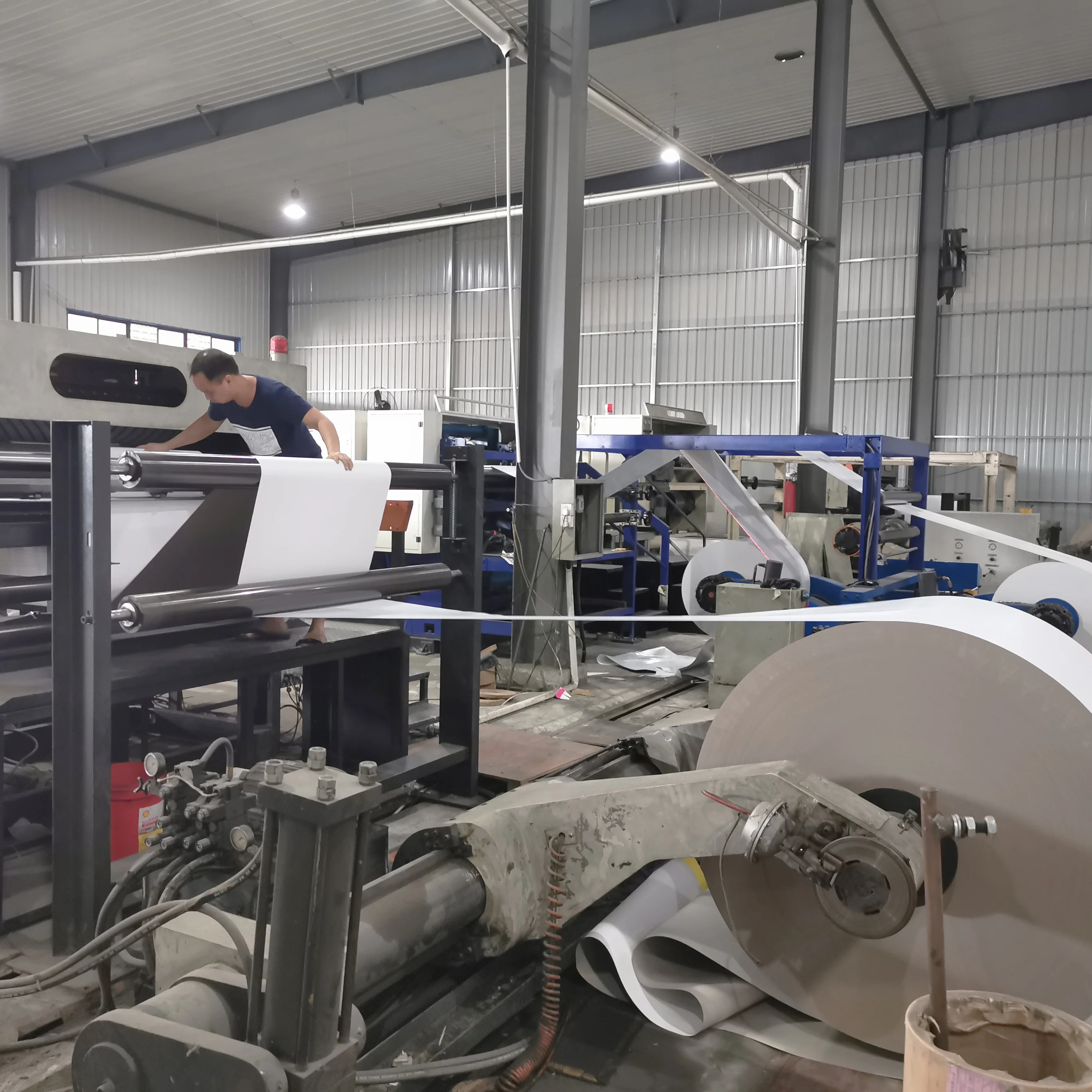 
250gsm 300gsm 400gsm 500gsm Duplex Raw Rolling Paper King Size Slim White Grey Back Paper Board With Factory Price 