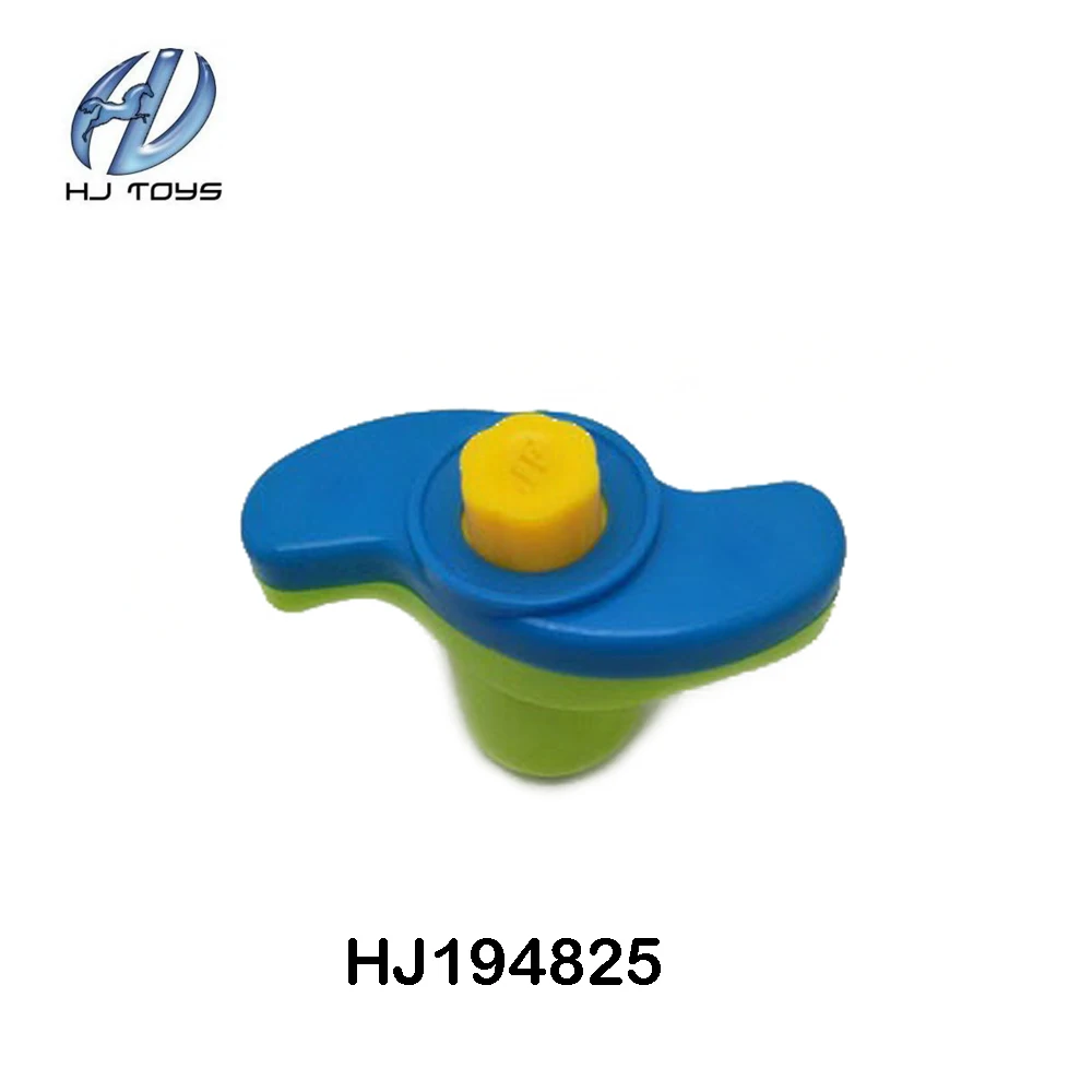 Hot sale plastic spinning top gyro toy with light music