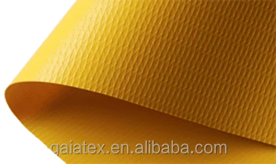 Mine ventilation duct brattice PVC laminated coated fabric