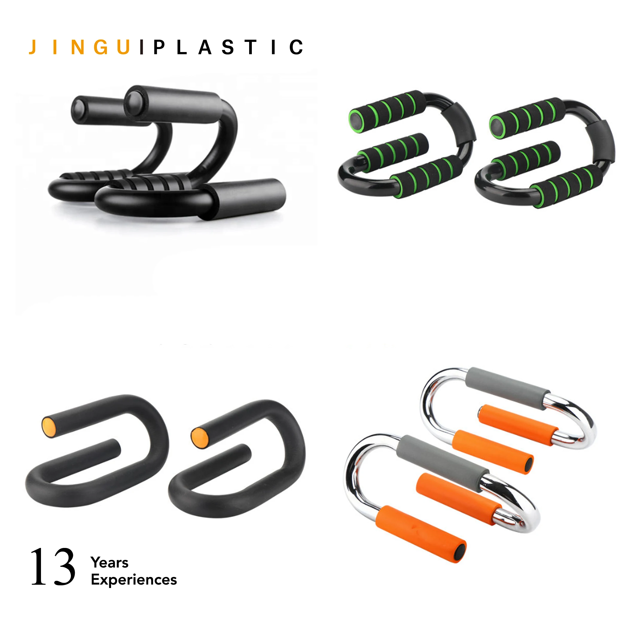 
S-Shaped Muscle Pushup Stands Steel Push up Bars Foam Handle Athletics Push-Up Bars with Foam Grips for Chest Workout 