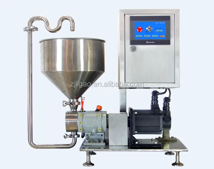 Servo Drive Control Rotary Lobe Pump for Juice Filling Machine