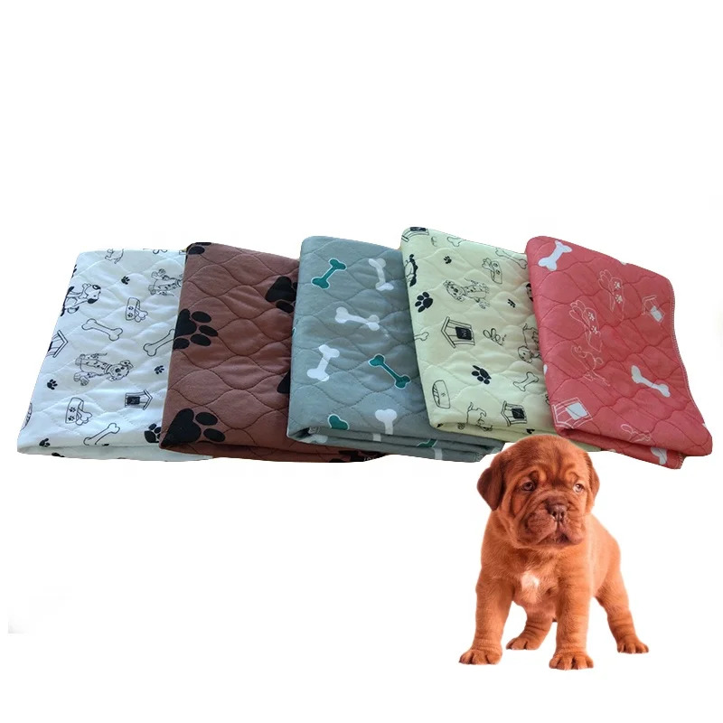 Водонепроницаемый моющийся Серый собака пи облицовка площадка/коврик/настил/Накладка «Щенячий патруль» и любимая собака с рисунком черепа/4 слоя для питомца из ТПУ тренировочные площадки для коврик