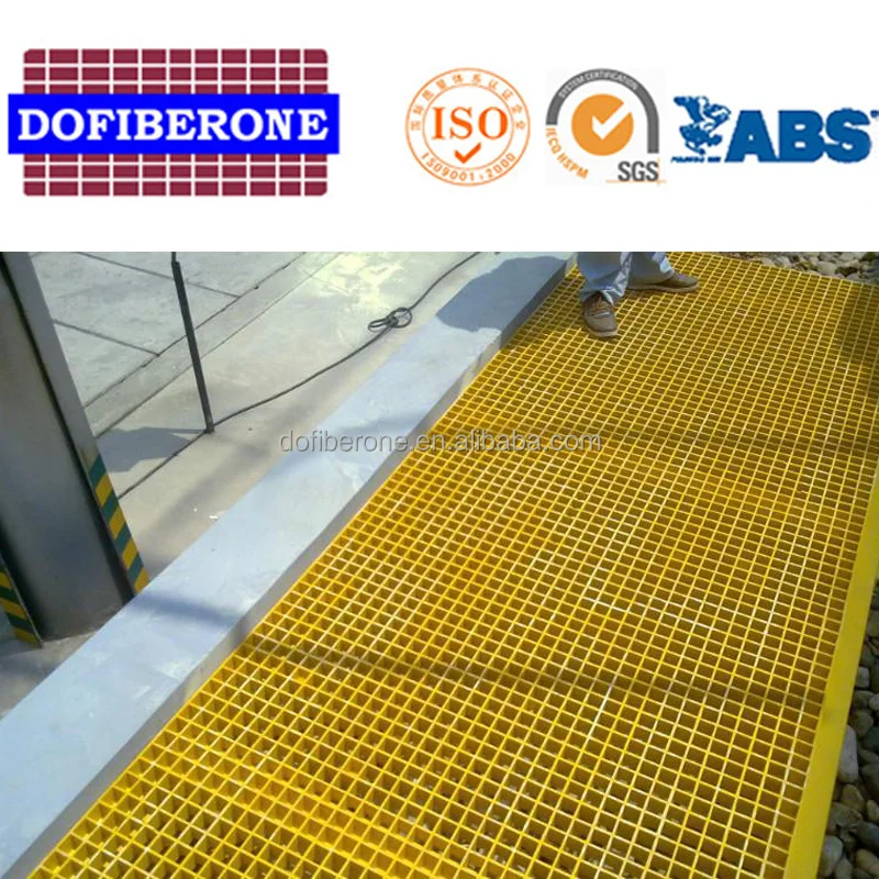 FRP GRP fiberglass Outdoor Reinforced Plastic Mold Grating