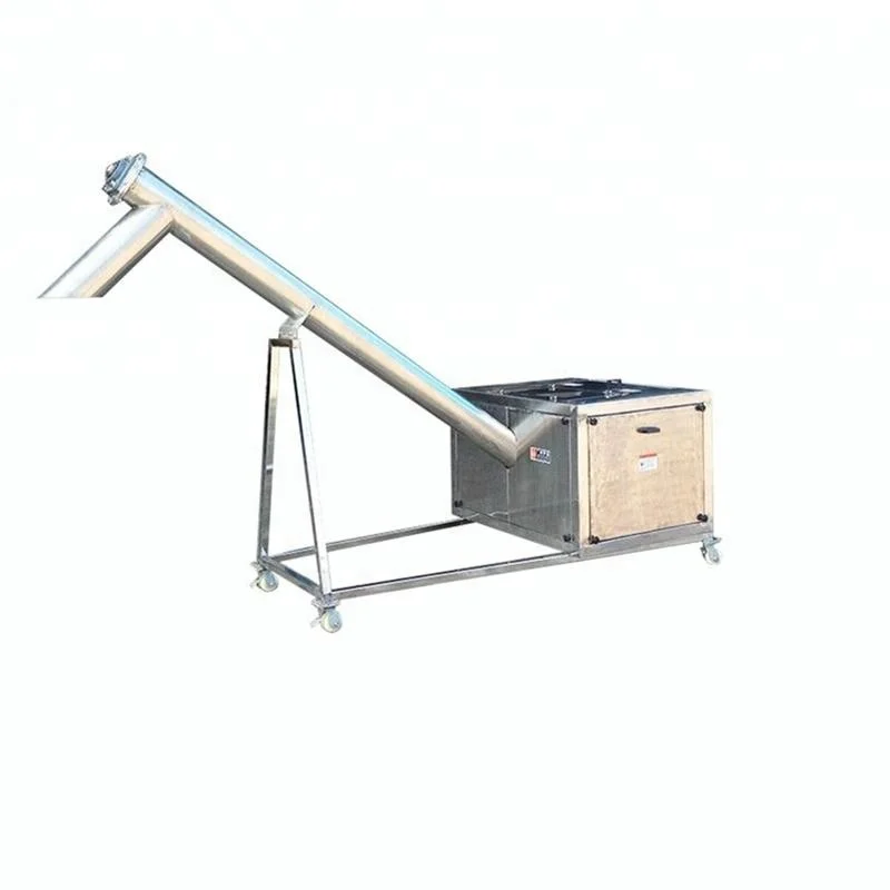 Automatic flexible screw feeder, feed processing machines