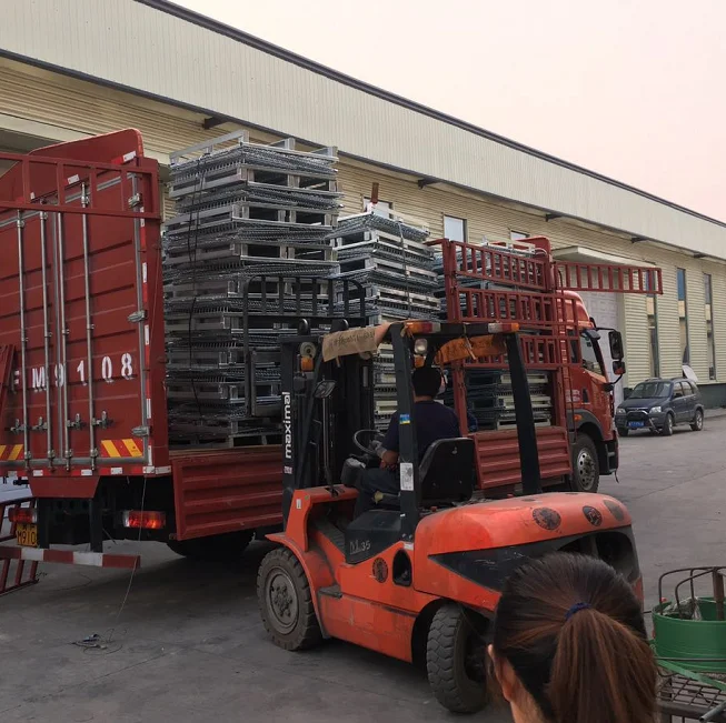 Складные клетки для хранения контейнеров склада/мастерской