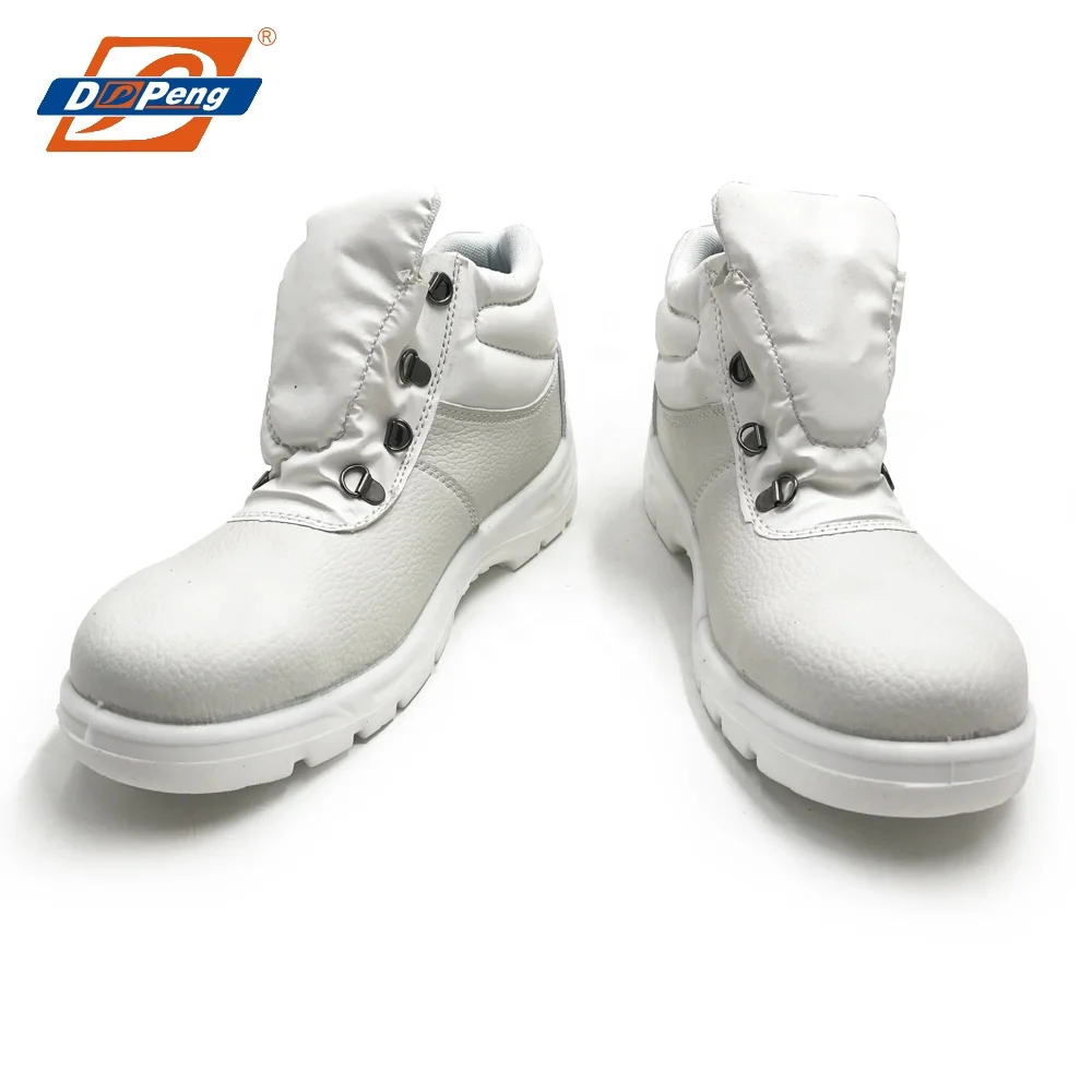 wholesale white Genuine Leather Safety Esd Shoes High Quality Antistatic Safety Boots ESD Cleanroom Shoes