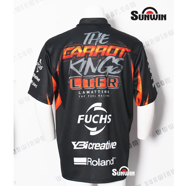 Custom motorcycle clothing, motorcycle racing suits race crew shirts