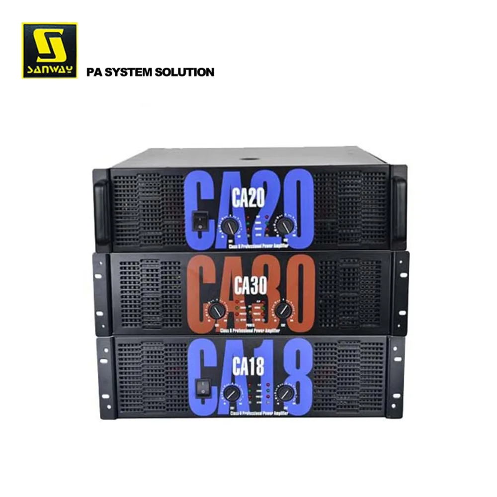 Dual Channels Class H Transformer Power Amplifier