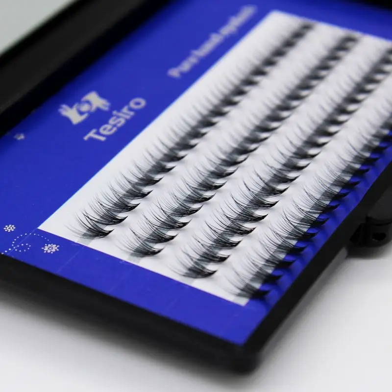 Wholesale top quality Fashion 60pcs Professional Makeup Individual Cluster Eye Lashes Grafting Fake False Eyelashes