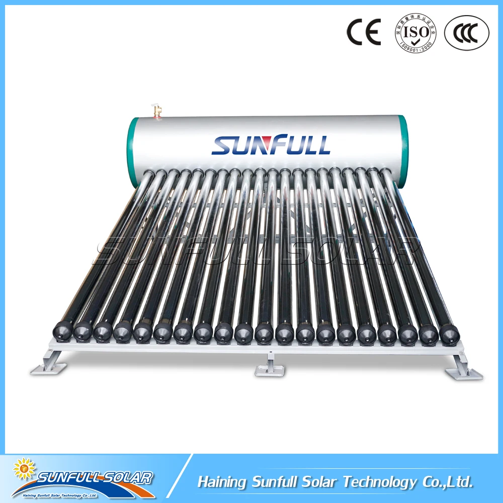 Kenya 300L Slope Roof Heat Pipe Pressure Solar Water Heater