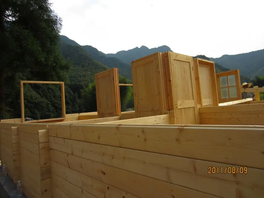 Eco-friendly Unique Wood Home Cottages