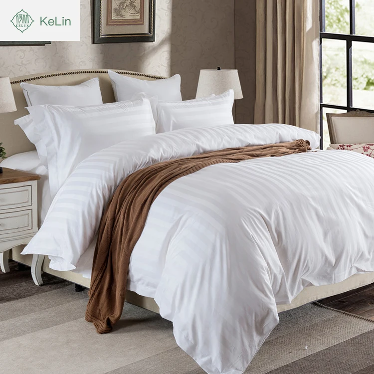 Nantong Hotel Bedding Factory Wholesale Hotel Bed Cover Set