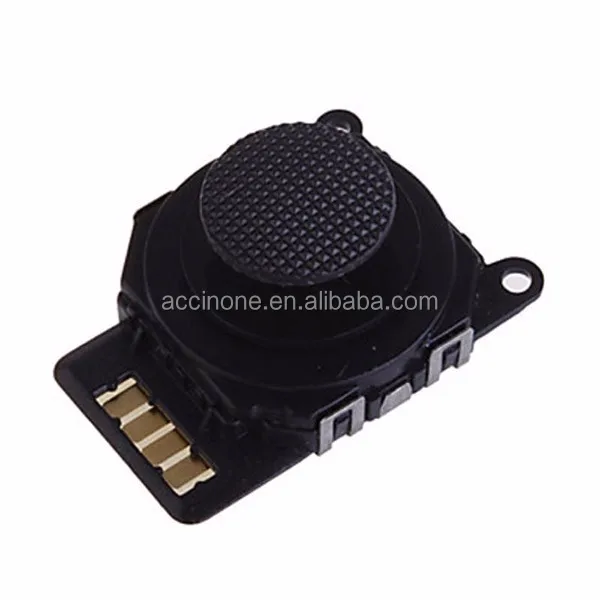 Black 3D Analog Joystick Stick Sensor Module Contact Rubber Set 3D Button for PSP 2000 Slim (60665737468)