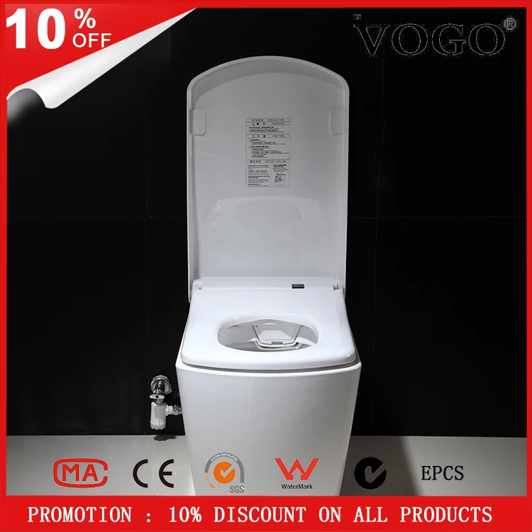 Сантехники автоматического мытья дистанционного управления электрический туалет с импортных компонентов