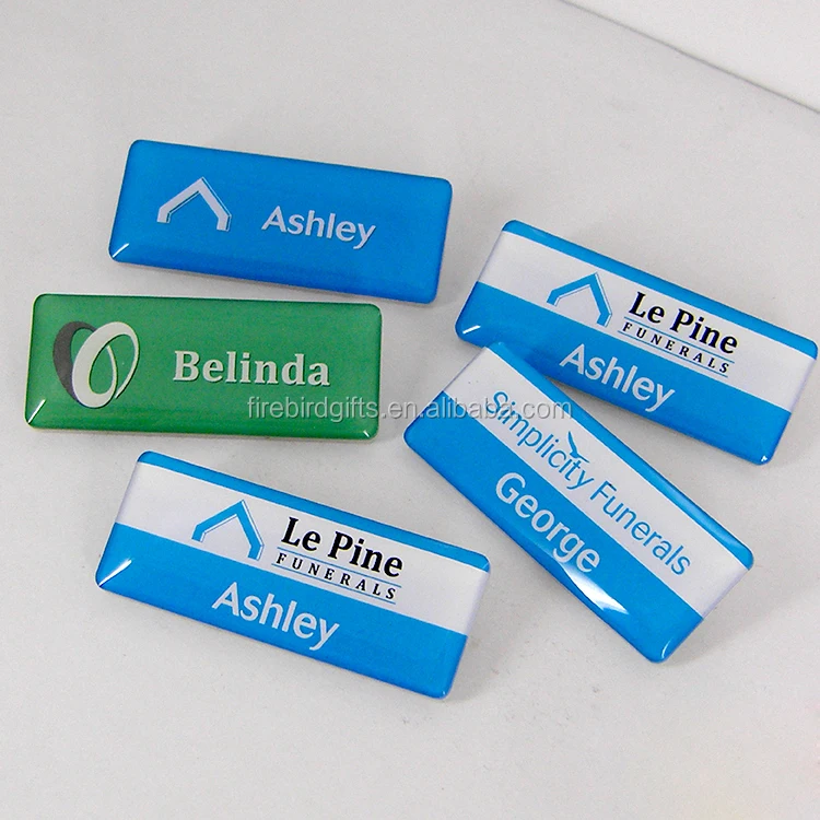 custom name badge pins with magnet