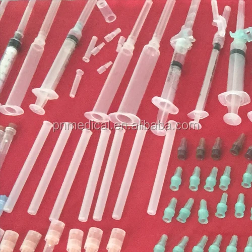 Luer lock Syringe Barrel Screw Eject Mould