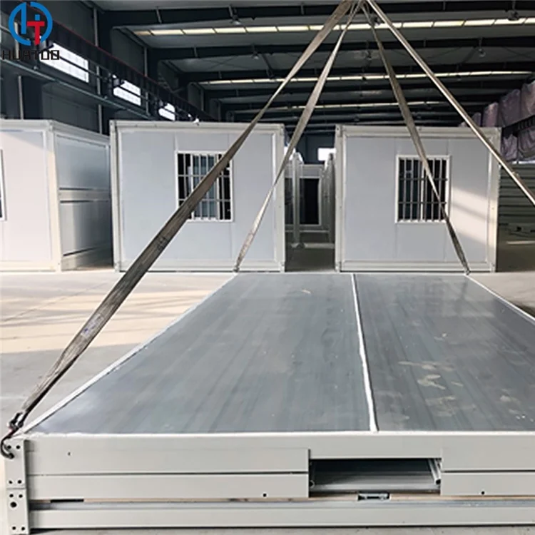 Low Cost Prefab 20ft Folding Expandable Storage Container Homes House